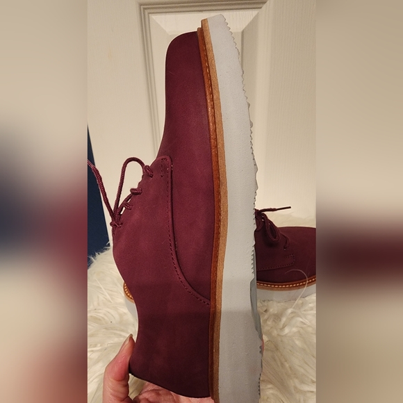 Samuel HUBBARD Free Plum casual walking shoes in nubuck leather. - Picture 5 of 8